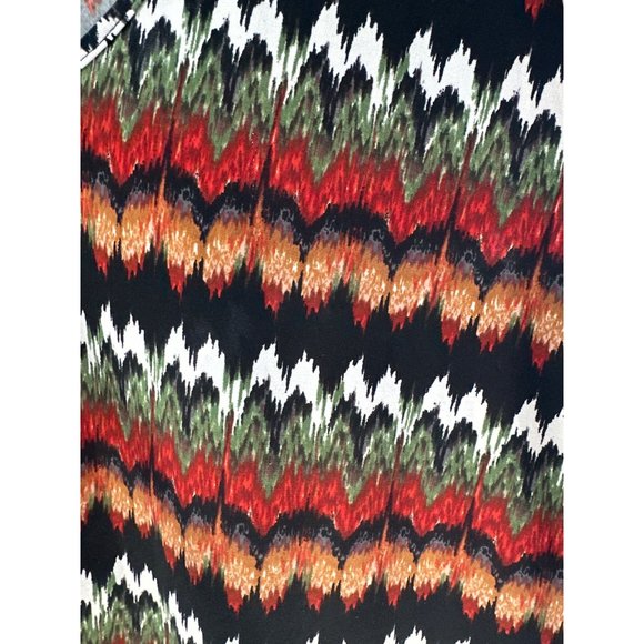 Karen Kane size 3X handkerchief hem v neck 3/4 sleeve tunic top no material tag - Picture 4 of 5